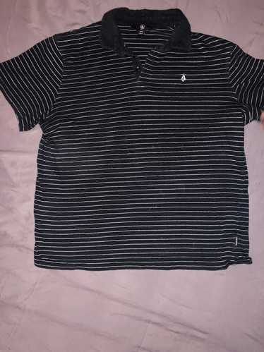 Volcom Vintage Black Volcom Polo