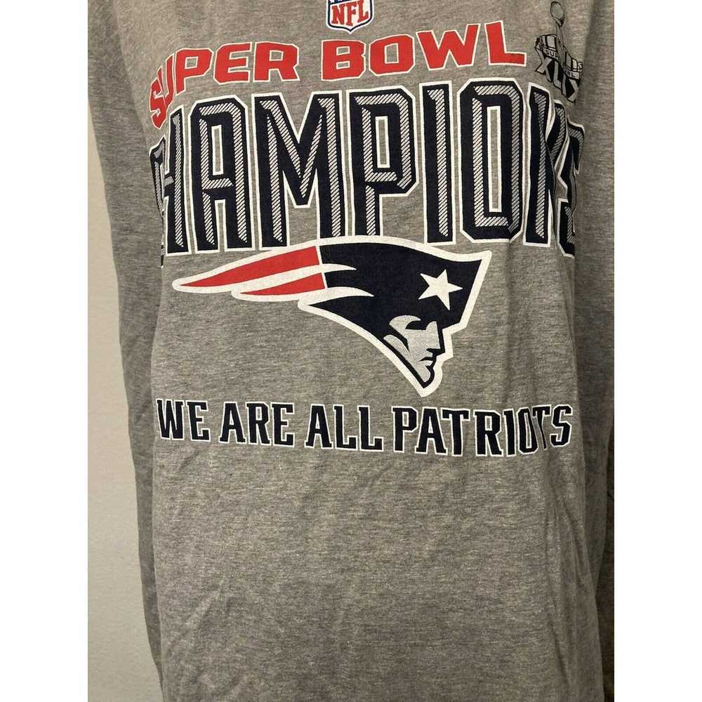 Nike NIKE NFL Patriots Super Bowl XL Long Sleeve … - image 2