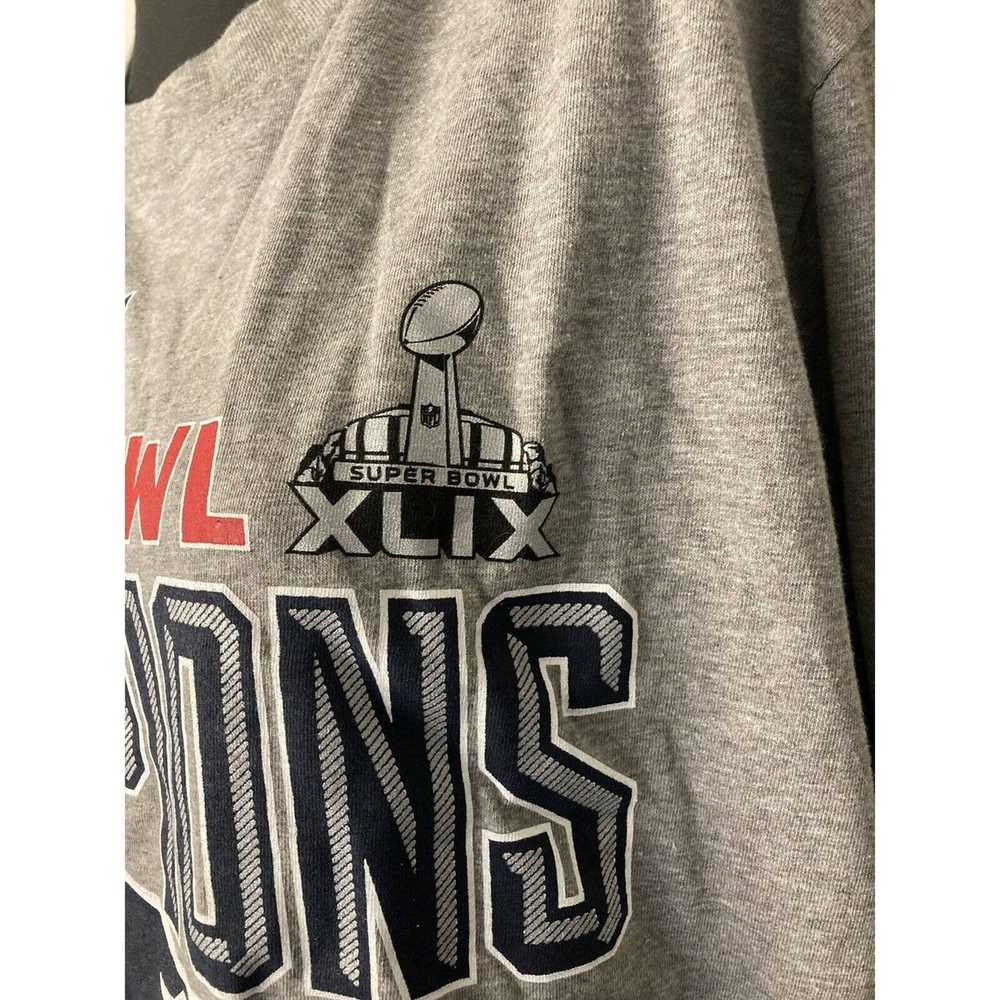 Nike NIKE NFL Patriots Super Bowl XL Long Sleeve … - image 3