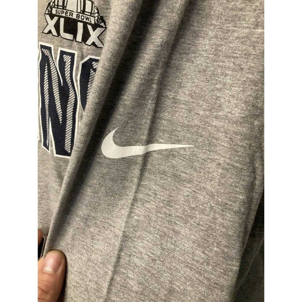 Nike NIKE NFL Patriots Super Bowl XL Long Sleeve … - image 4