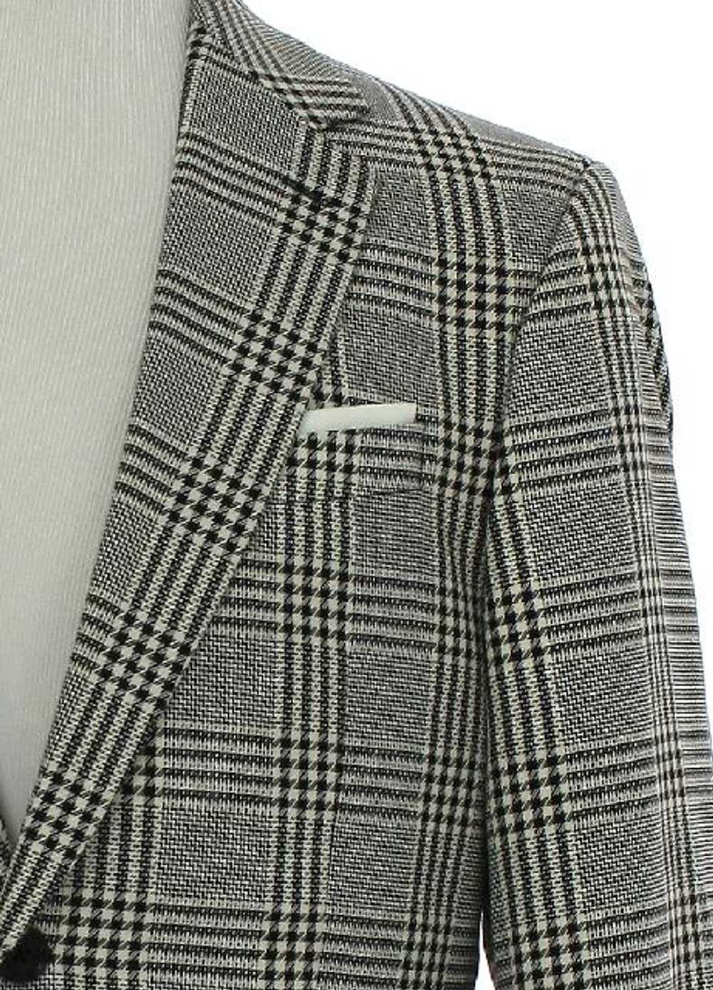 1990's Zara Man Mens Plaid Blazer Sport Coat Jack… - image 2