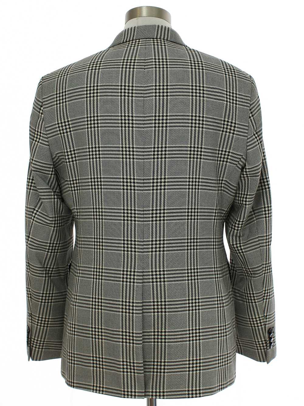 1990's Zara Man Mens Plaid Blazer Sport Coat Jack… - image 3