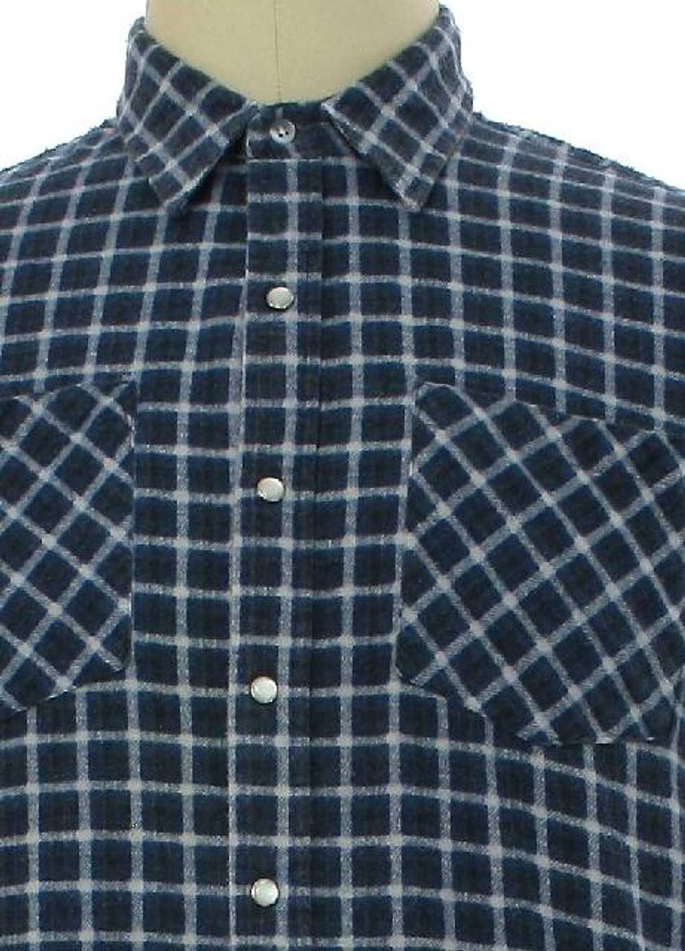 1990's Haband Mens Flannel Shirt - image 2