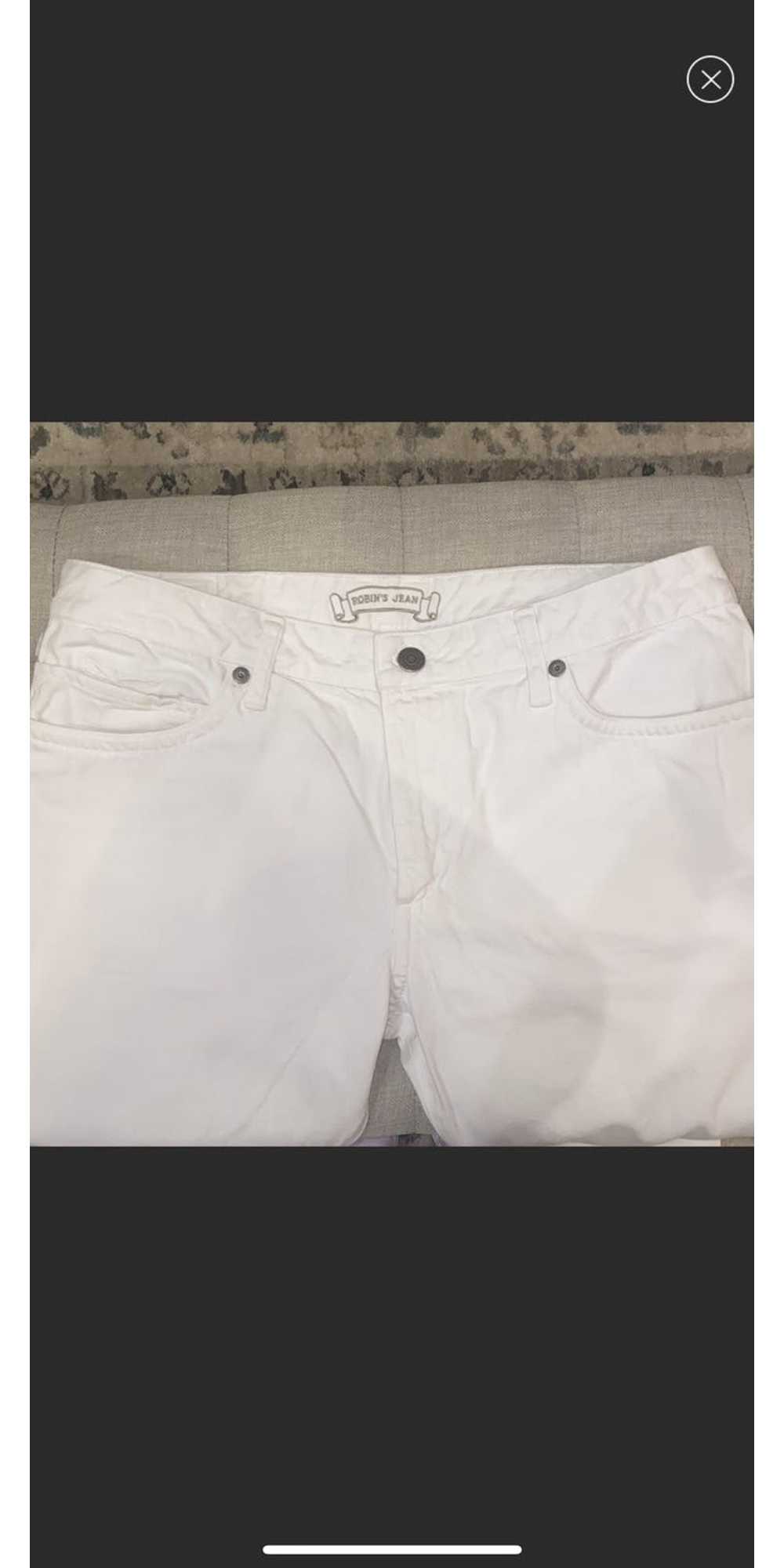 Robins Jeans Robins Jeans White Double Flap 36 x … - image 3