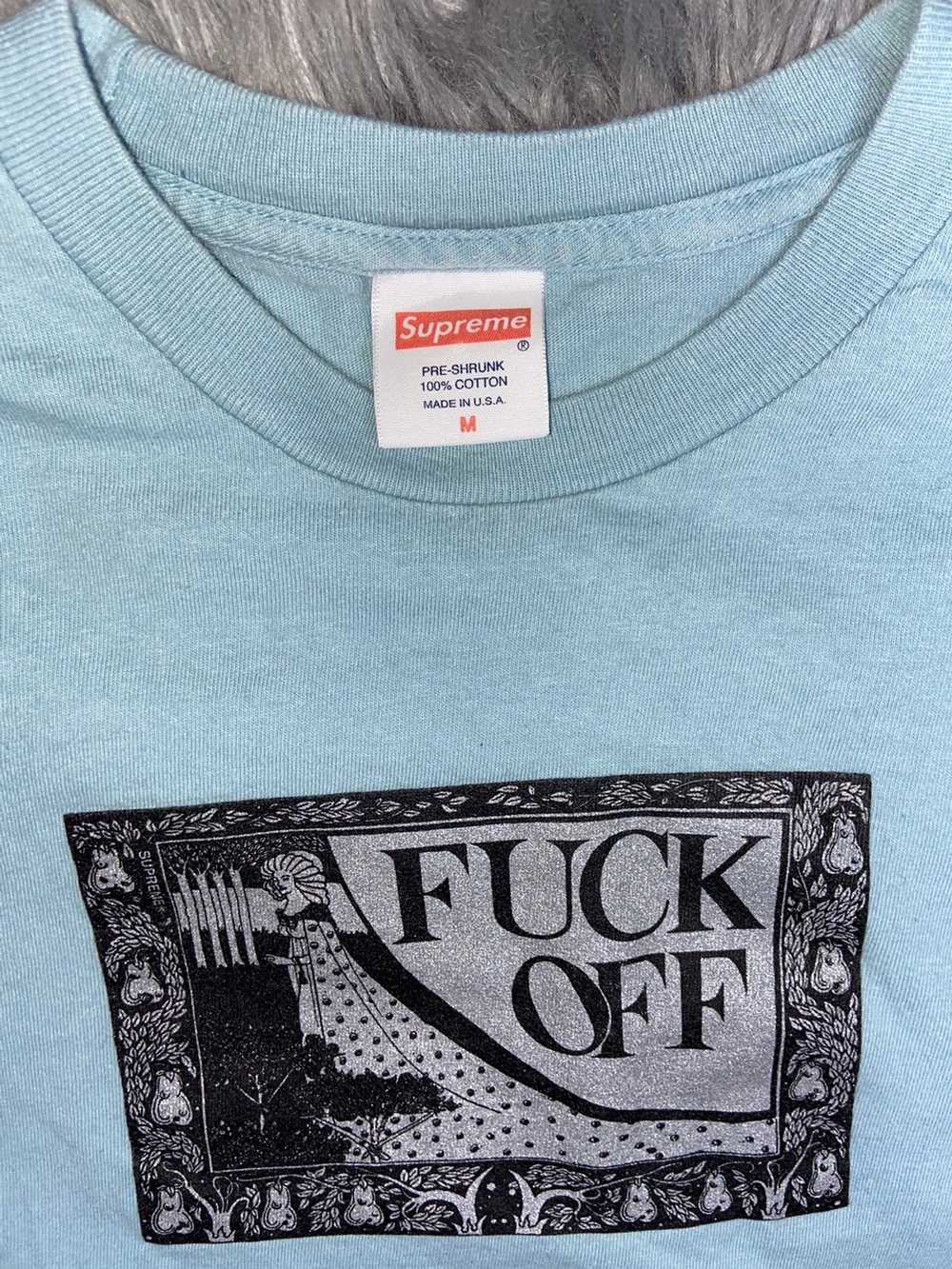 Supreme Fuck off t shirt - image 2