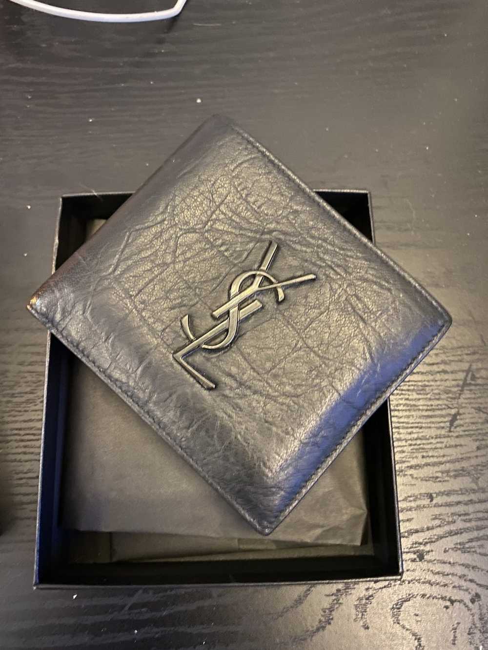 Yves Saint Laurent Saint Laurent Croc Wallet. - image 1