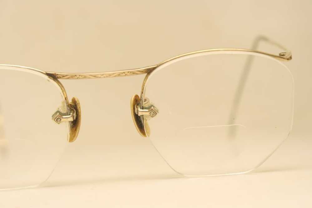 Antique Eyeglasses American Optical Everjax 1/10 … - image 3