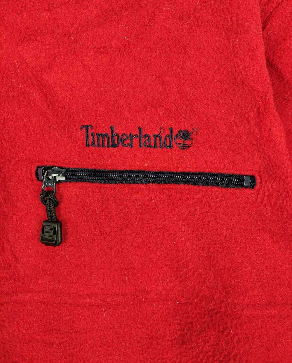 Timberland × Vintage Vintage Timberland Fleece Sw… - image 5