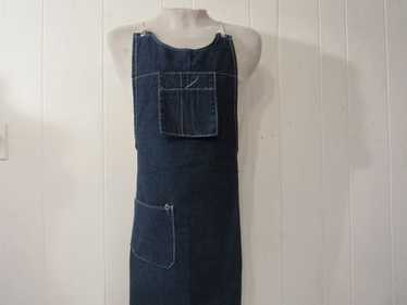Vintage denim work apron - Gem