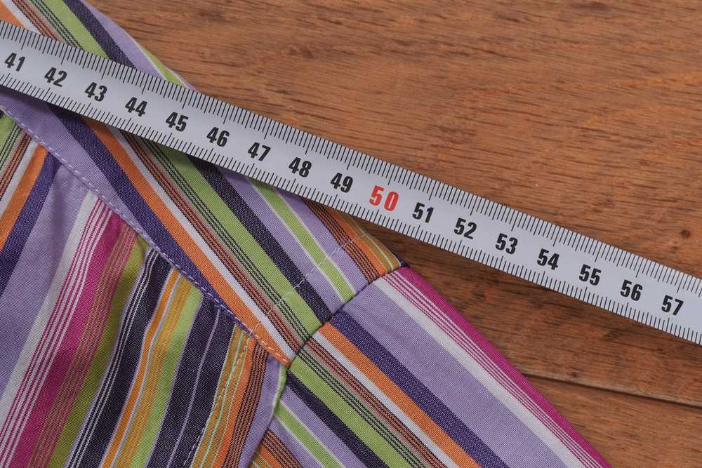 Etro Etro Milano Striped Multicolor Shirt 44 17.5… - image 6