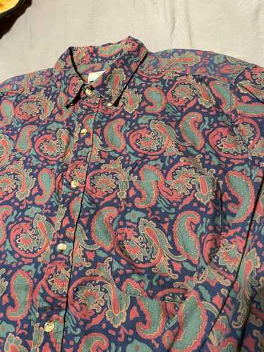 Japanese Brand × Vintage 90’s Paisley button up sh