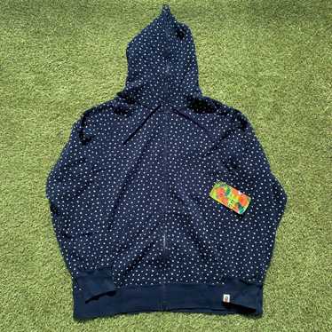 Bape BAPE Sta full zip hoodie blue - image 1