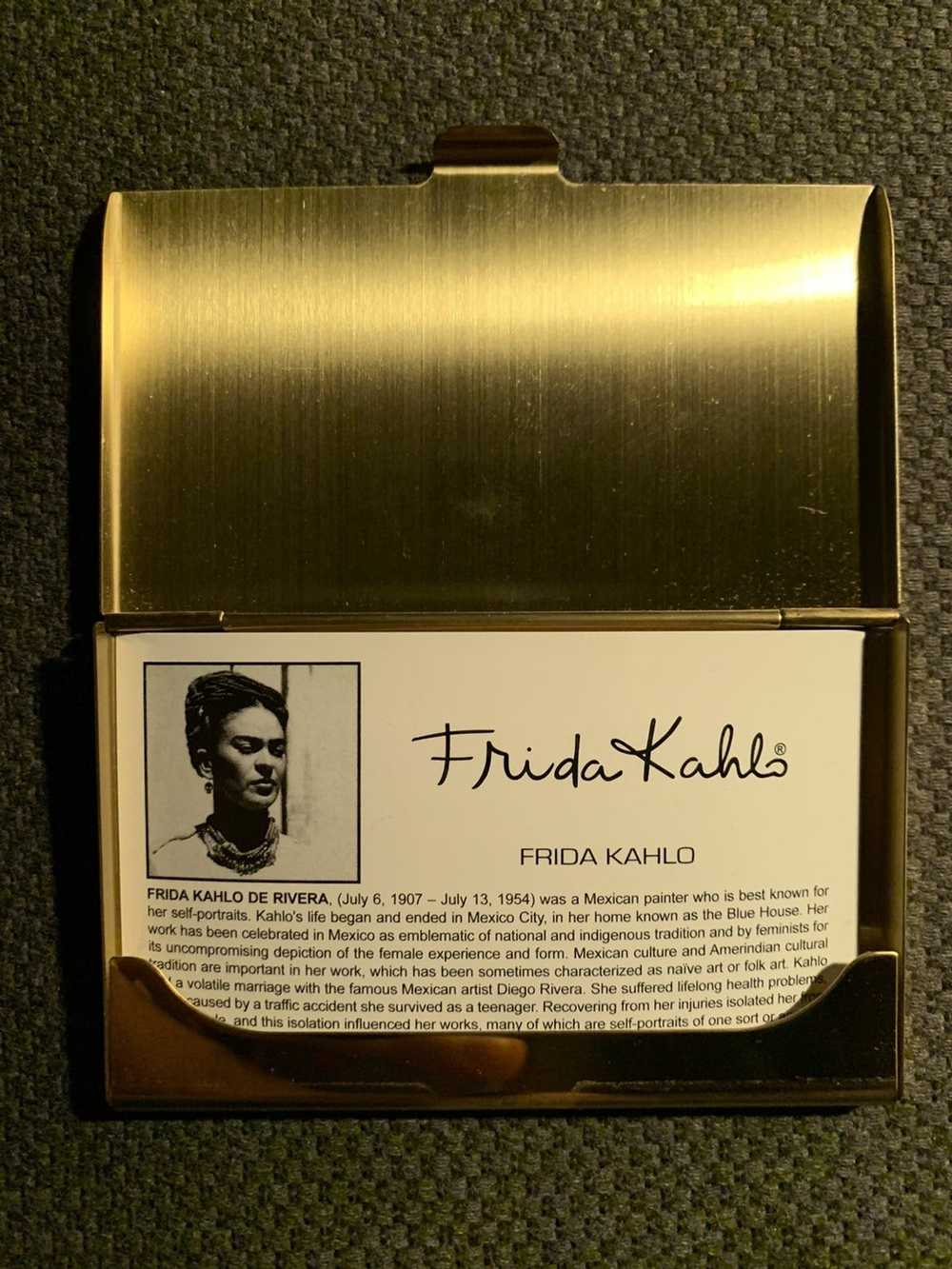 Made In Usa Frida Kahlo 3 skulls laser etched met… - image 2