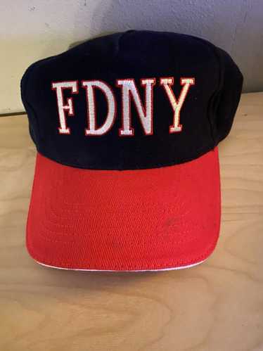 Vintage FDNY embroidered Velcro back hat