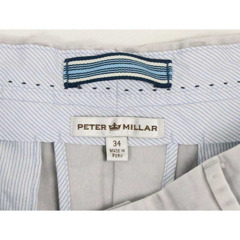 Peter Millar Peter Millar Mens 34 Beige Cotton Ca… - image 5
