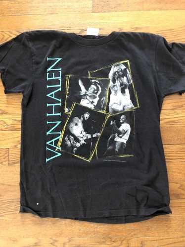 80s Van Halen Kicks Ass Vintage Single Stitch Made In USA T-Shirt Size –  Black Market Clothing