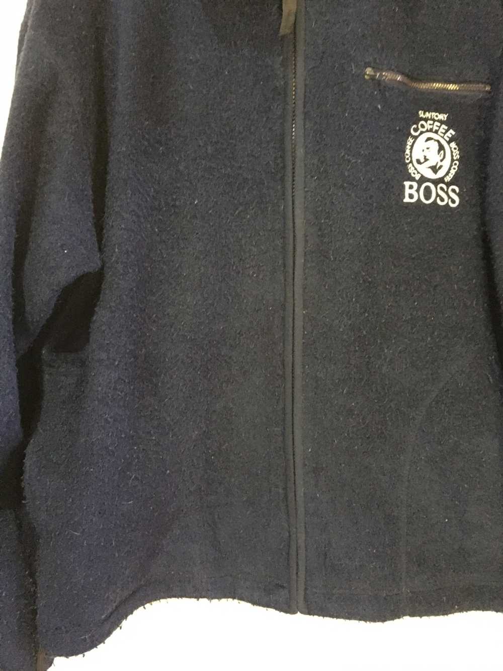 Japanese Brand Suntory Boss Coffee Fleece Sweatsh… - image 3