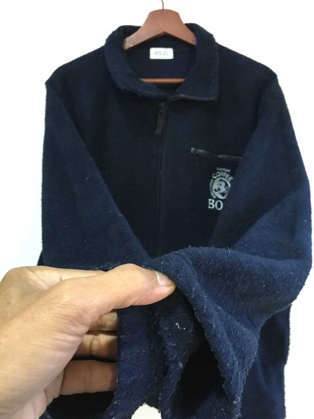 Japanese Brand Suntory Boss Coffee Fleece Sweatsh… - image 5