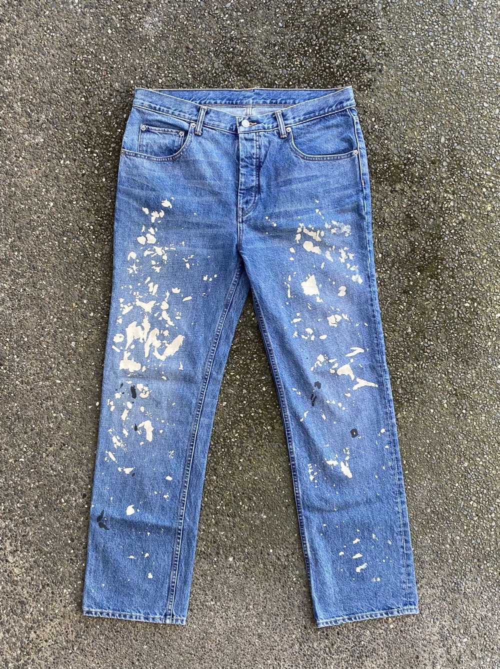 Helmut Lang 1998 Re-Edition Painter Jean Vintage Broken Denim