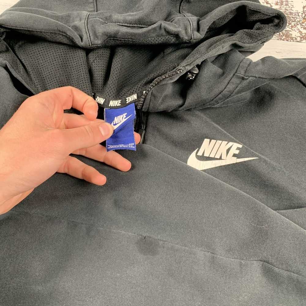 Nike × Vintage Vinta nike fleece tech hoodie swea… - image 4