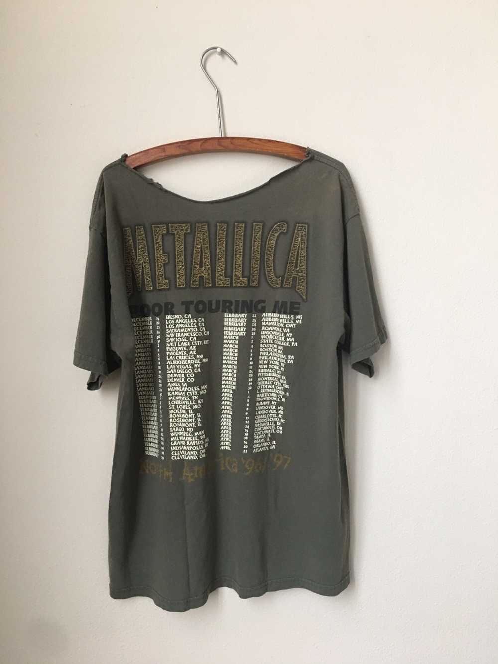 Band Tees × Metallica × Vintage Metallica 96/97 P… - image 5