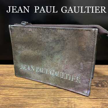 1990s Jean Paul Gaultier vintage leather coin purse store