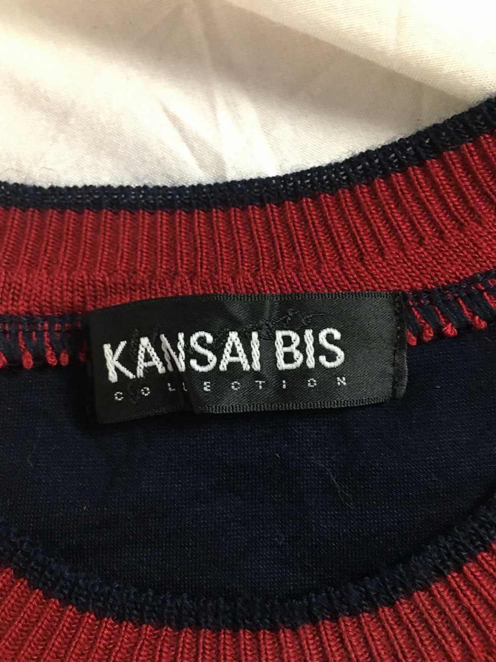Kansai Yamamoto Knitted Sweater Crewneck by Kansa… - image 4