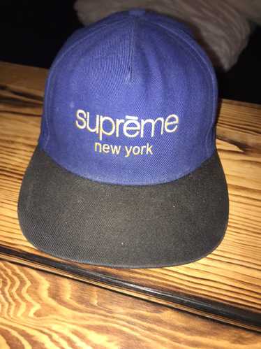Supreme Supreme New York logo SnapBack hat