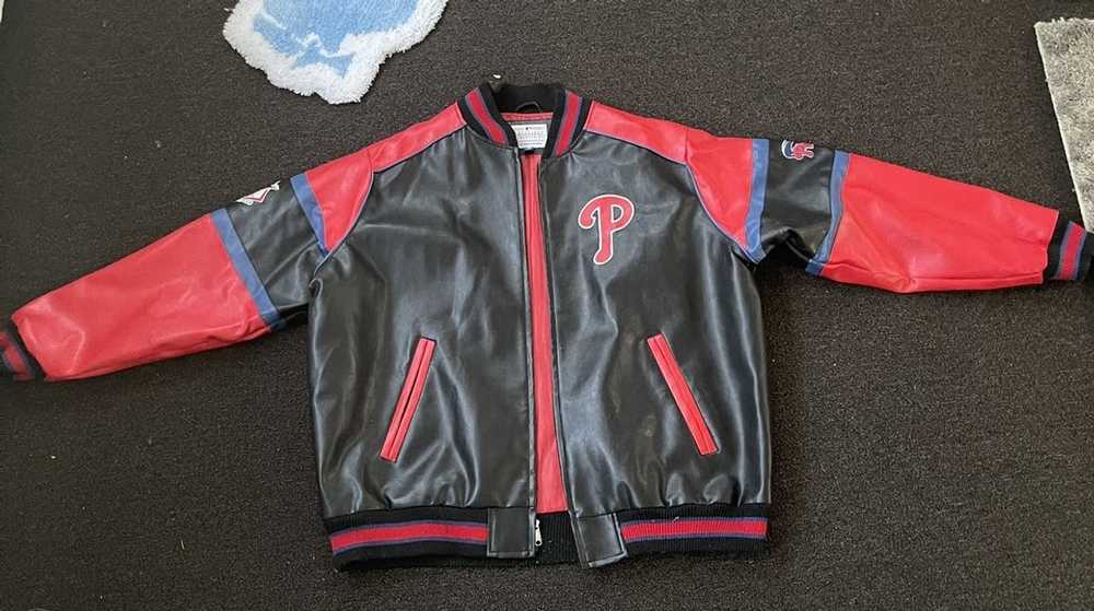 Vintage Vintage Phillies Baseball Jacket - image 1