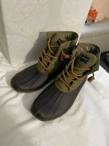 Sperry Sperry Olive Green boots
