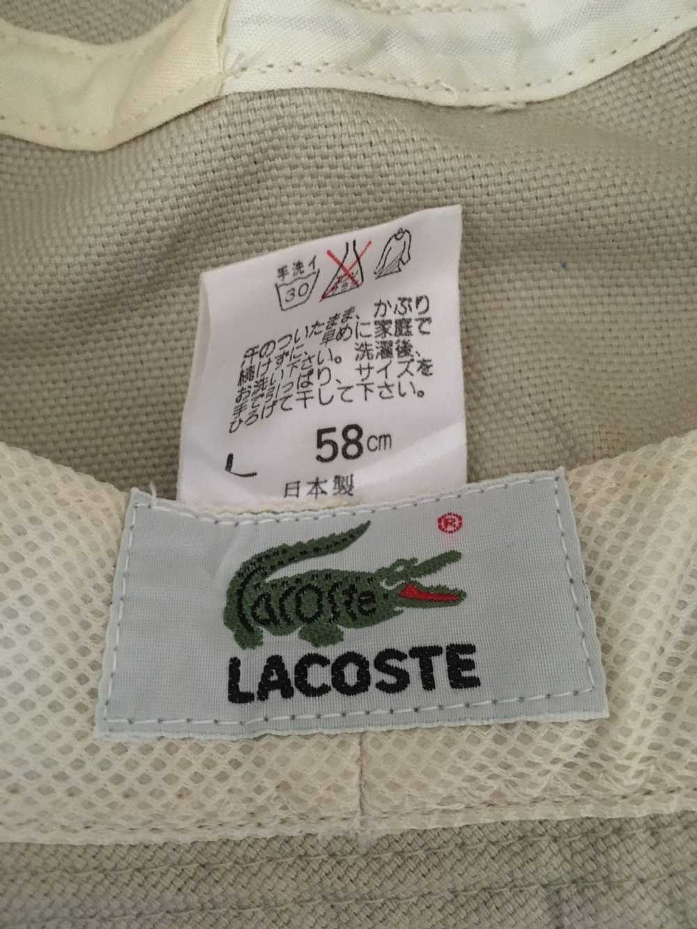 Japanese Brand × Lacoste Vintage Lacoste Bucket H… - image 5