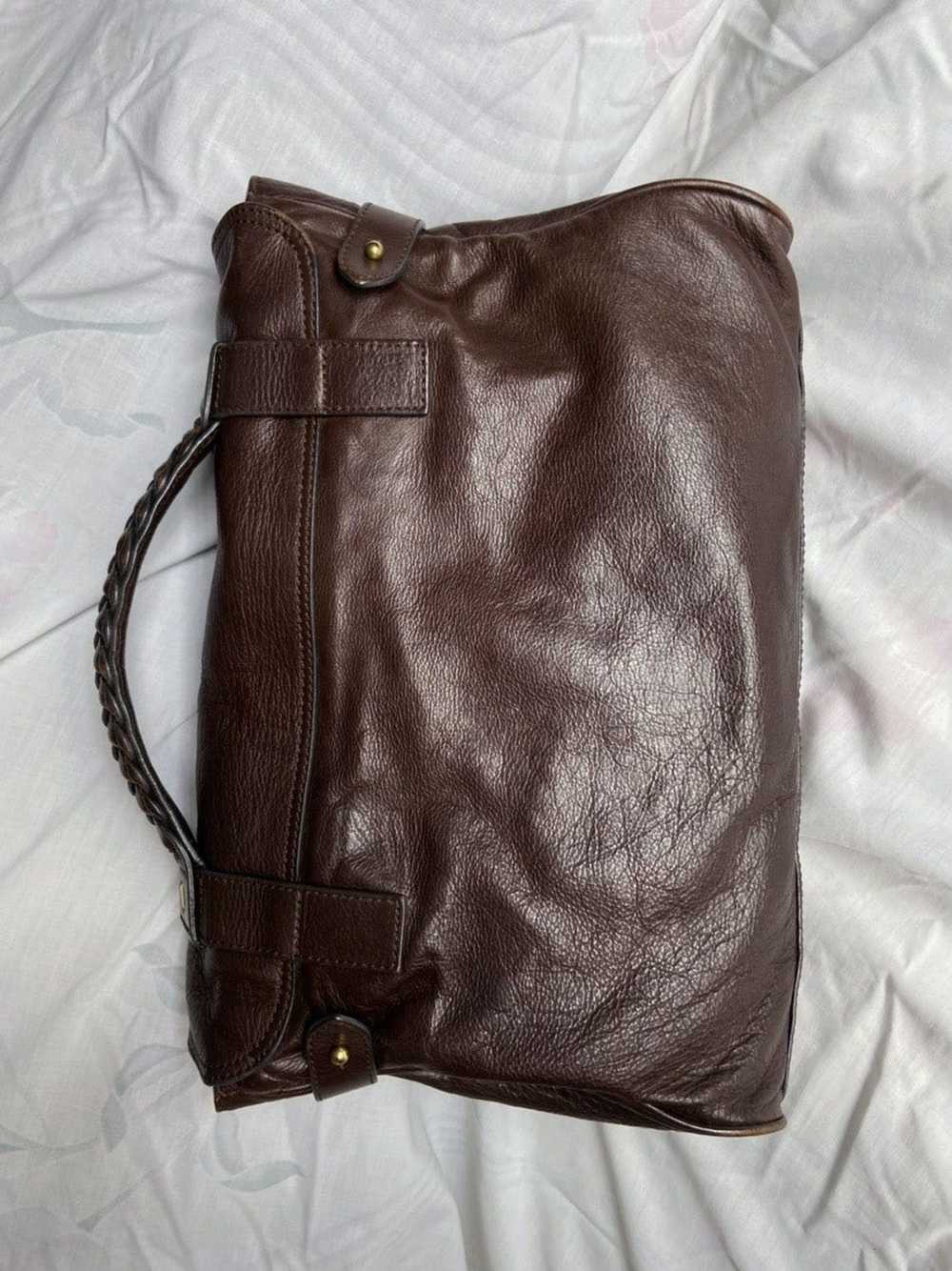 Mulberry Oversized Authentic Alexa Black Buffalo Leather Silver Hardware Bag