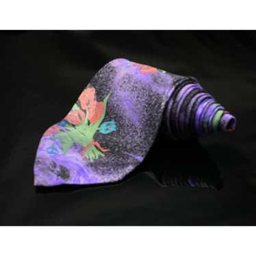 Brioni BRIONI all Silk Tie in Multi-Color Lillys … - image 1