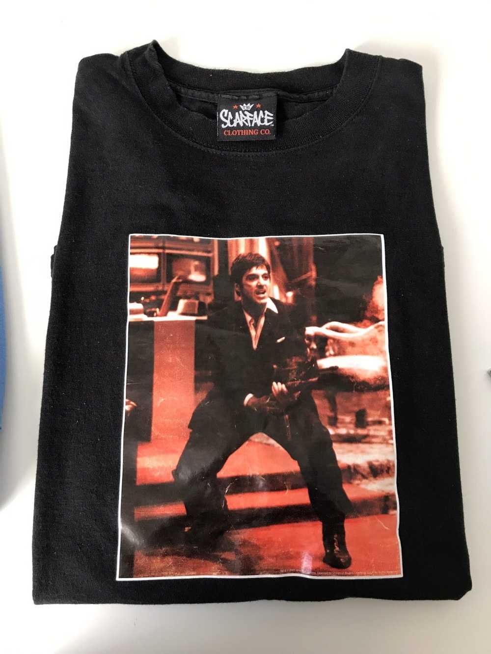 Vintage 2005 Scarface Movie Promo Tee T-Shirt - image 2