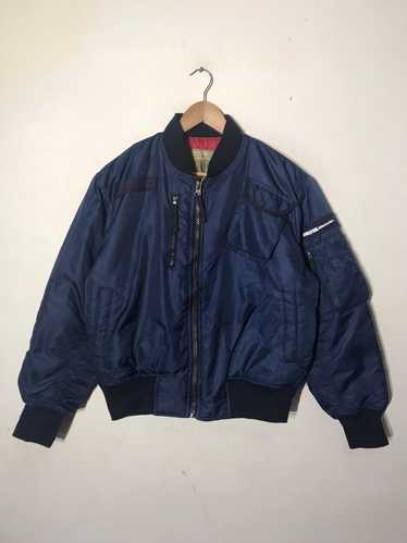 Bomber Jacket × Japanese Brand × Ma 1 Firefox Collect… - Gem