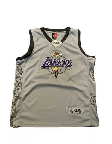 2010 NBA Finals Champions Los Angeles LA Lakers T-Shirt Mens L Gray Gildan  Kobe