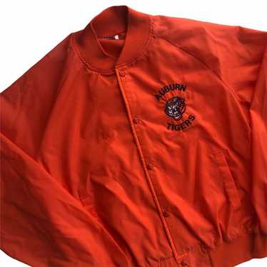 Auburn Tigers Retro War Eagle Logo Bomber Jacket