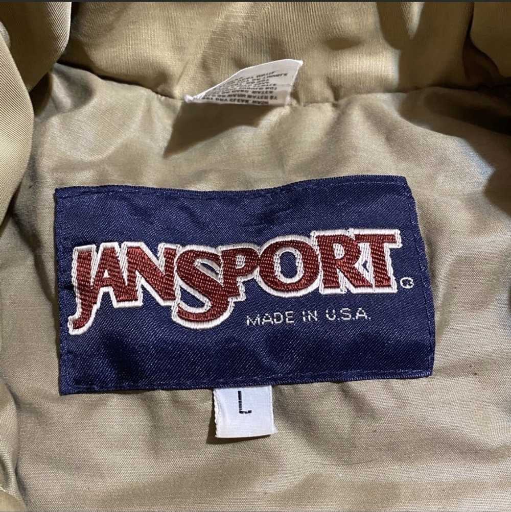 Jansport × Vintage Vintage Jansport Large Tan Mad… - image 2