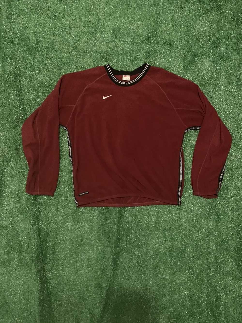 Nike Vtg Nike fleece crewneck sweater - image 1