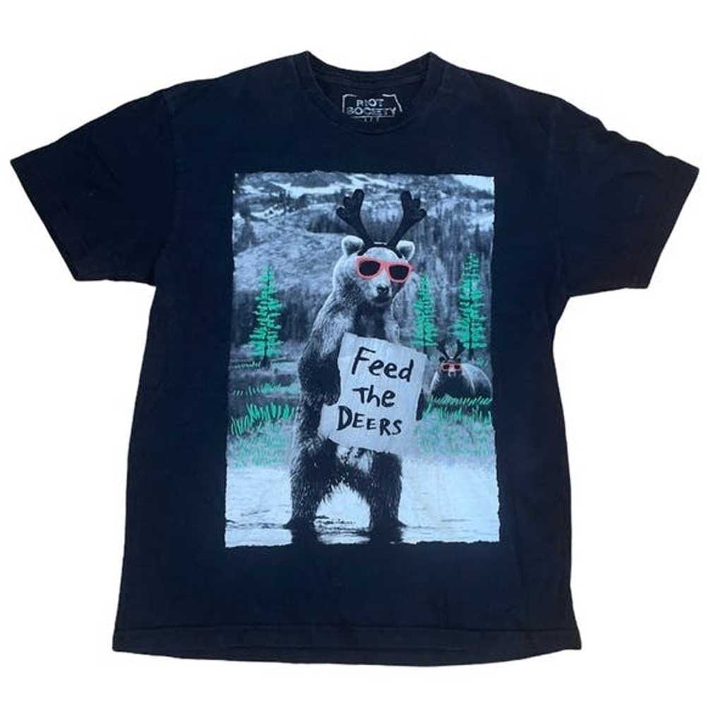 Riot Society Riot Society Feed the Deers Cotton s… - image 2