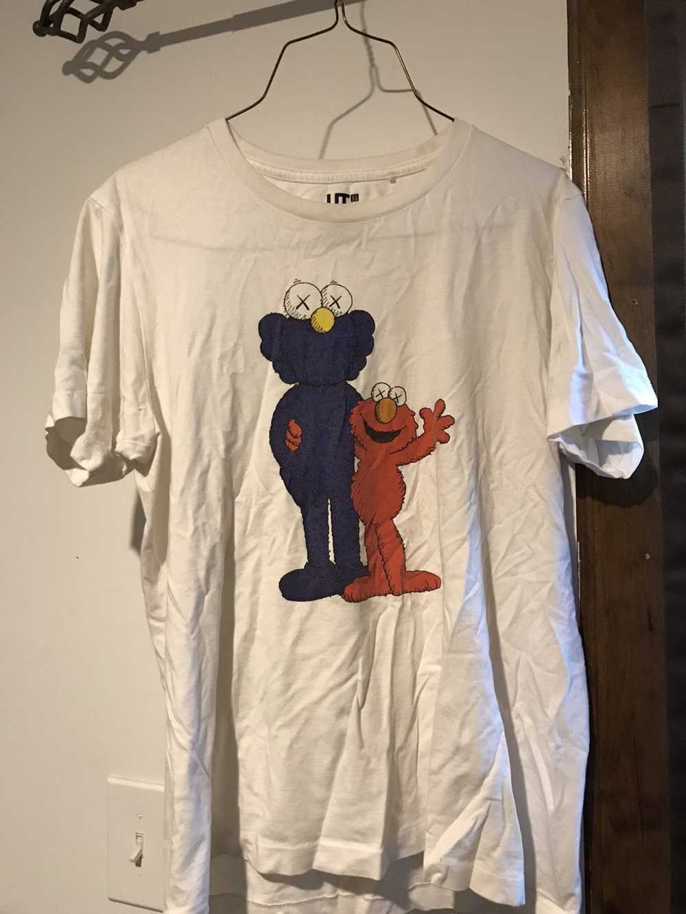 Kaws Sesame Street BFF Elmo Tee - image 1