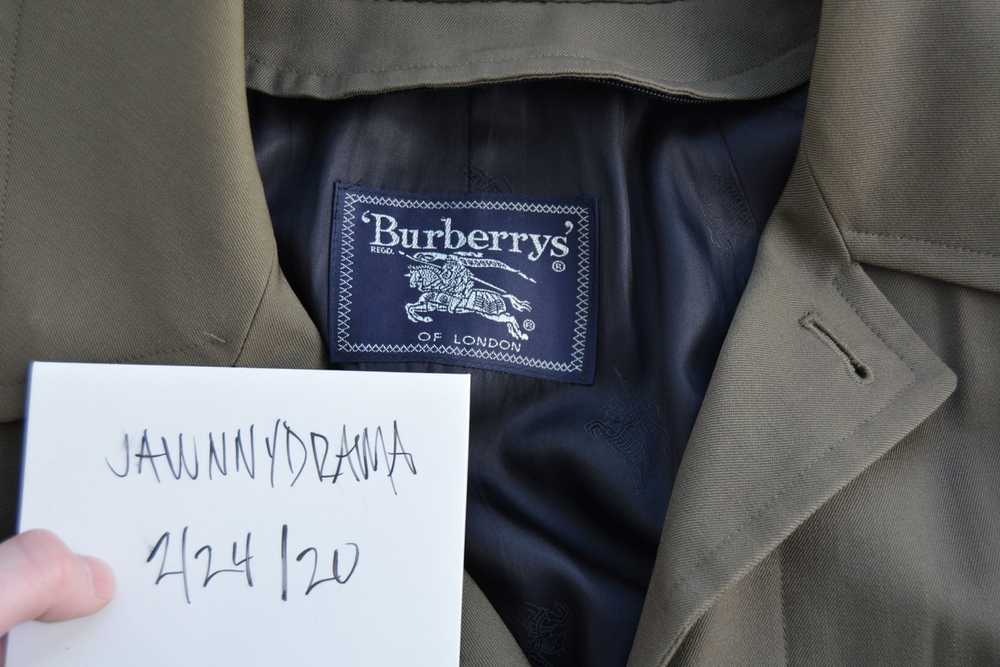 Burberry 80's Vintage Burberrys' London Trench Co… - image 5