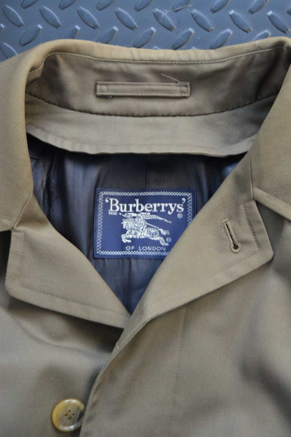 Burberry 80's Vintage Burberrys' London Trench Co… - image 8