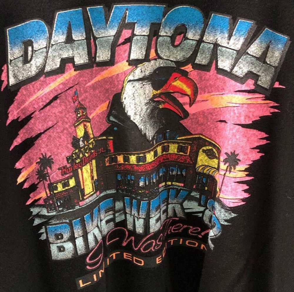 Daytona × NASCAR Vintage Daytona Bike Week 80’s H… - image 3