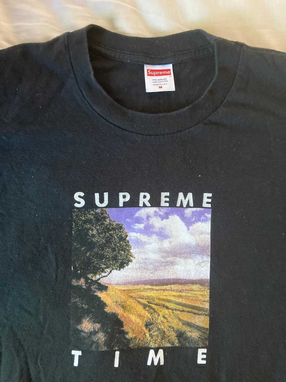 Supreme Shop Tee Red Size Large EUC