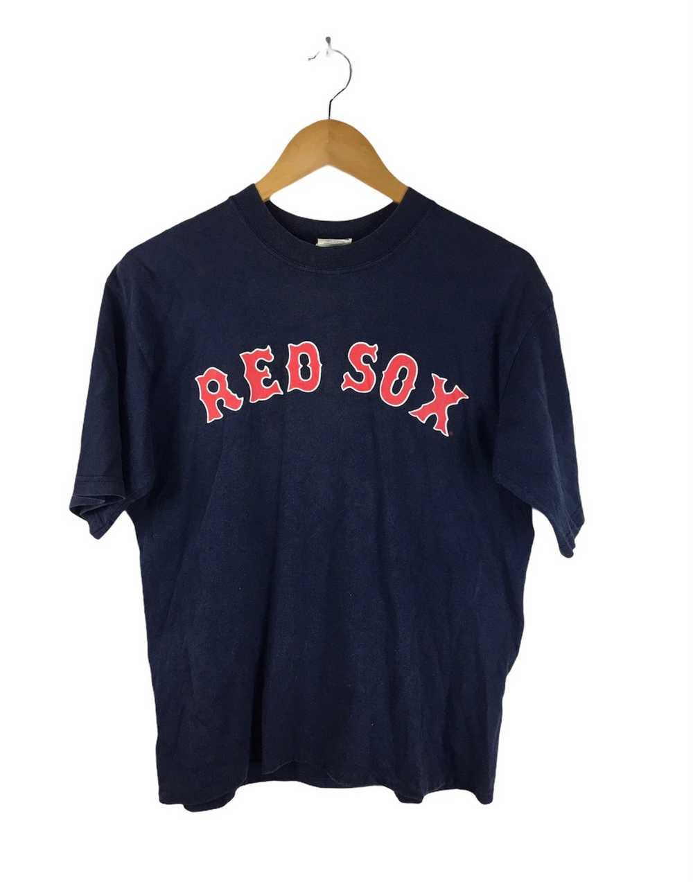 majestic red sox t shirt