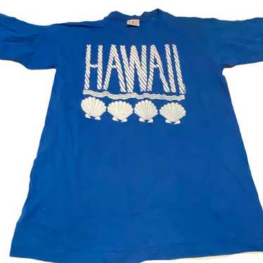 POLY LOVE HAWAII ISLANDERS BLK TEE