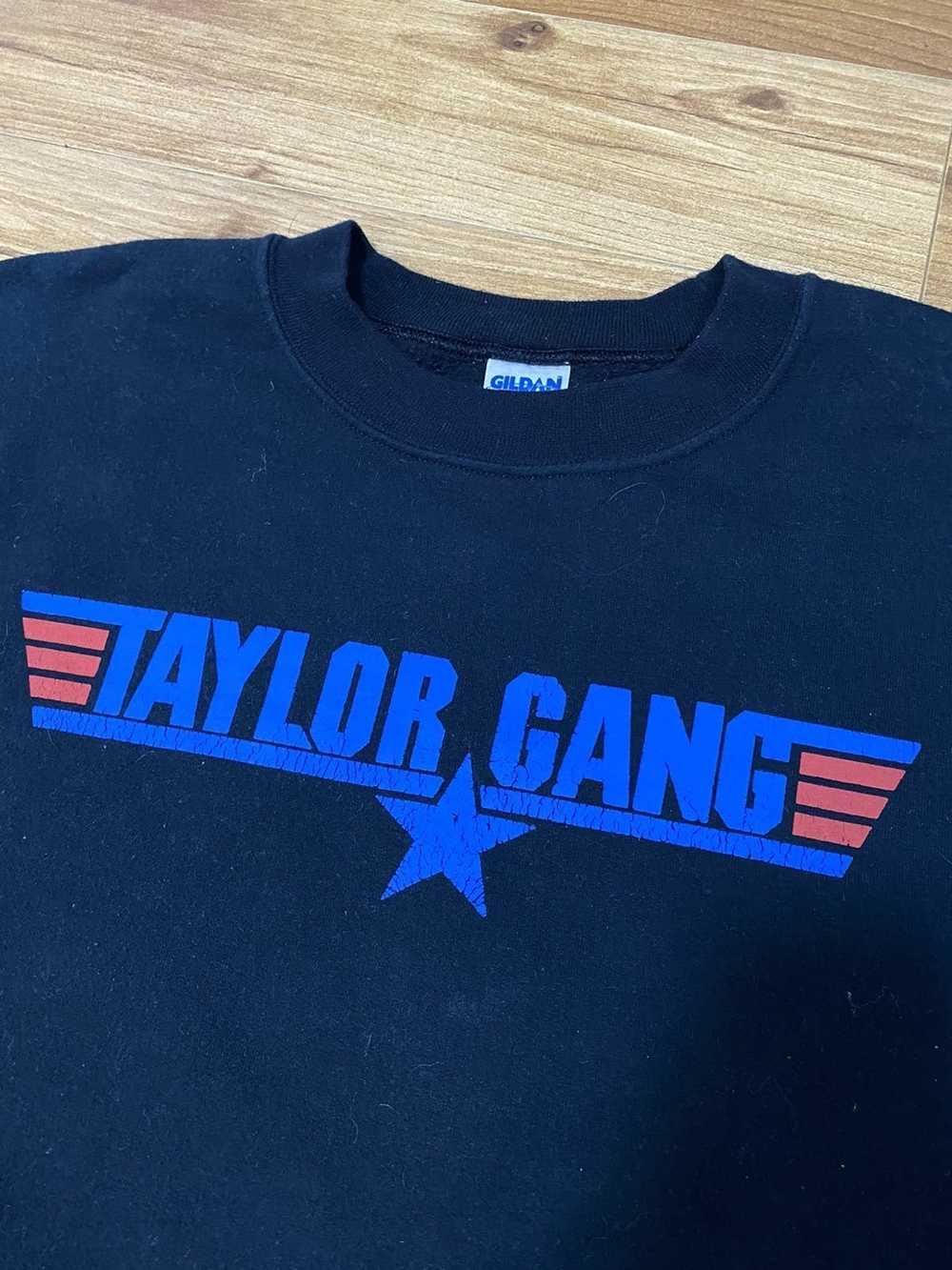 Rap Tees Vintage x Taylor Gang Top Gun Logo Crewn… - image 2