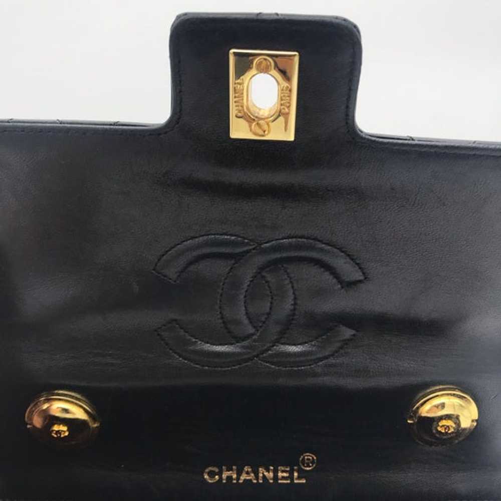 1994 Rare Chanel Mini Quilted Patent Top Handle. - image 4