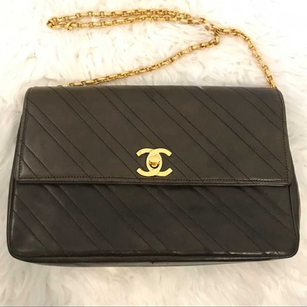 Vintage Chanel Lambskin Bijoux Chain Flap Bag - image 3